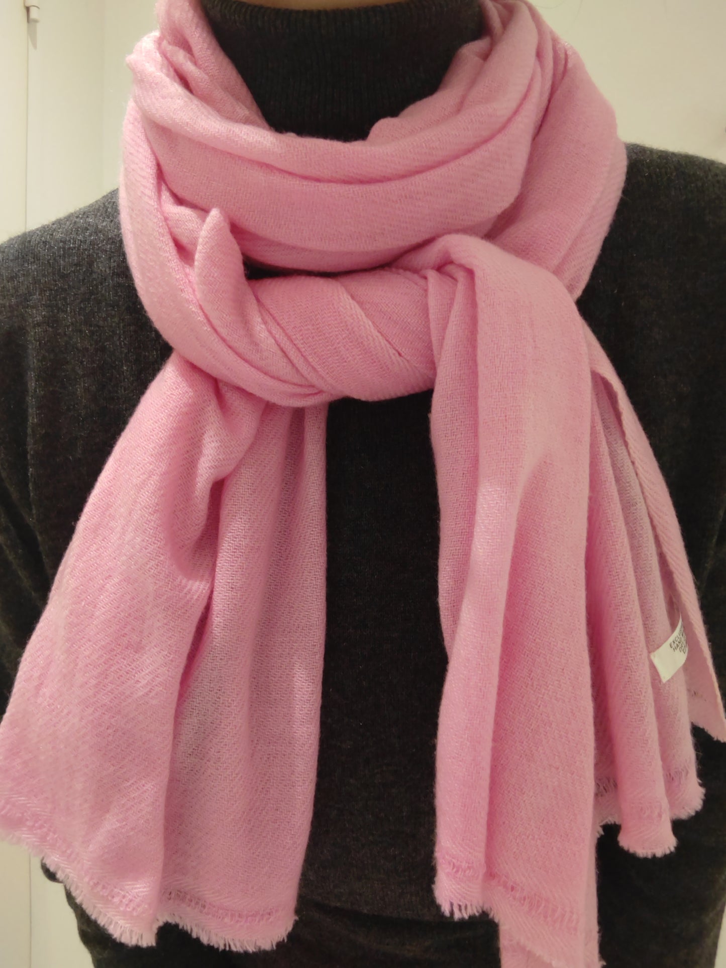 Cashmere Scarf Pink